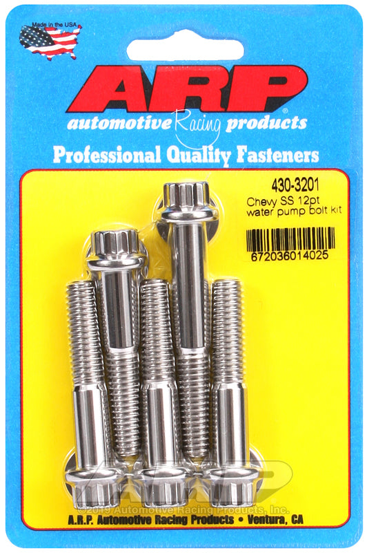 STNLESS WATER PMP BOLT KT