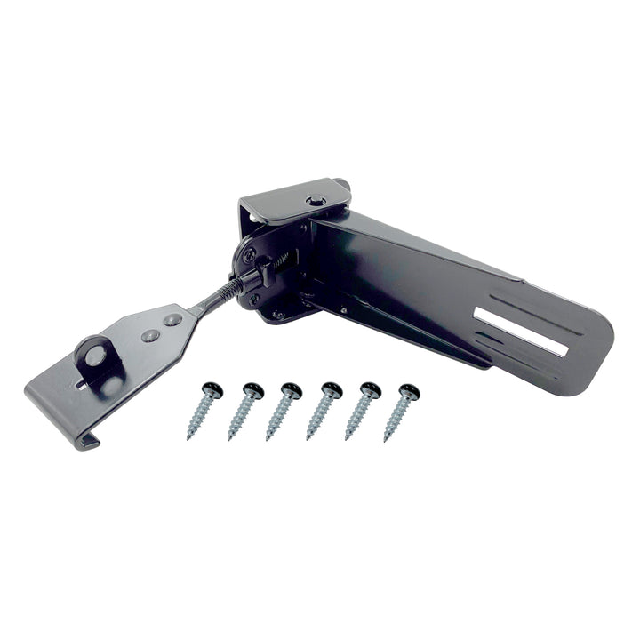 LOCKING CAMPER LATCH/STRIKE BLACK-B - AP PRODUCTS