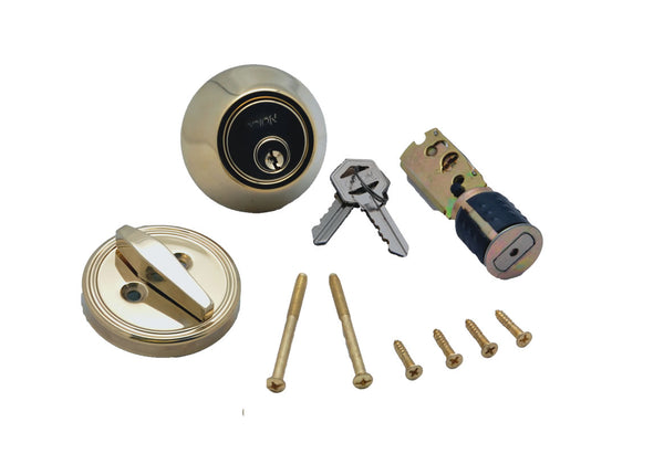 SINGLE DEAD BOLT - PB - AP PRODUCTS