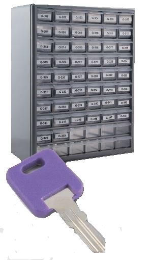 GLOBAL 300 SERIES KEY BIN - AP PRODUCTS