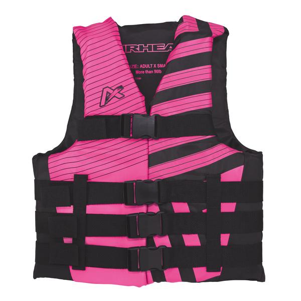 AIRHEAD TREND VEST  BLACK / HOT PIN - AIRHEAD