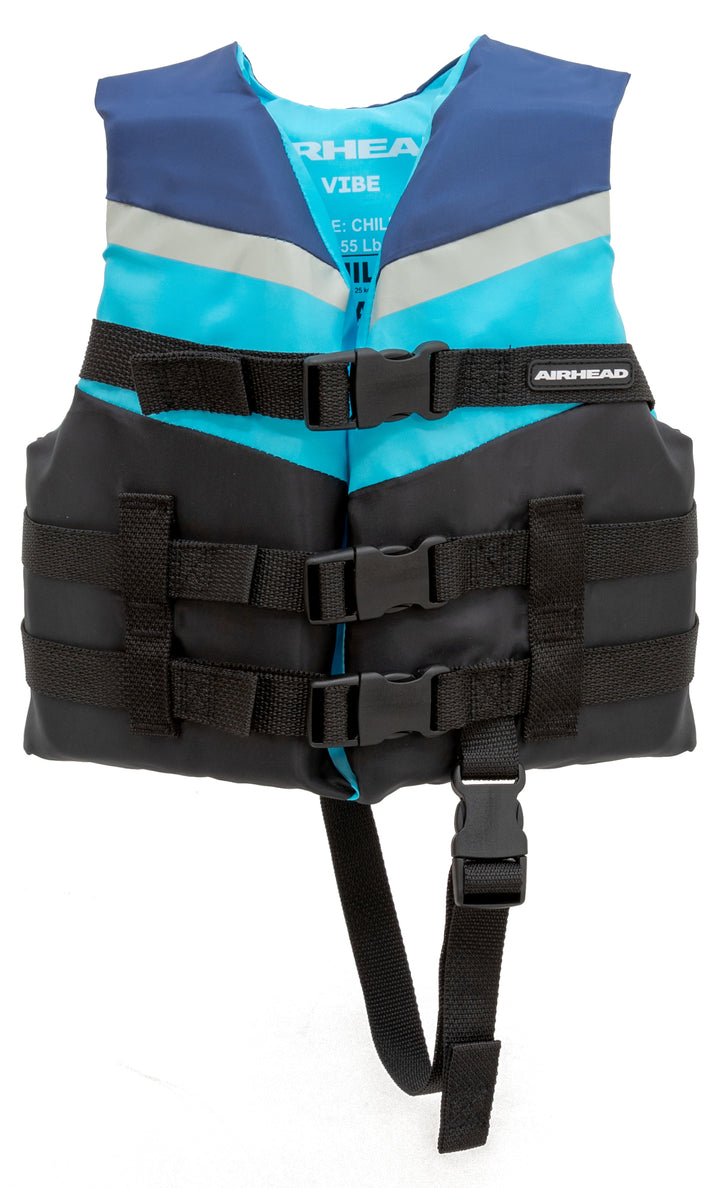 AIRHEAD VIBE 3-BUCKLE LIFE VEST - C - AIRHEAD