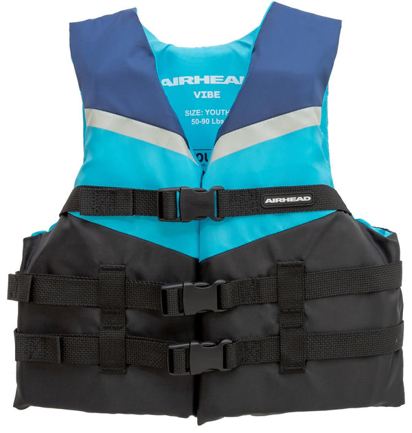 AIRHEAD VIBE 3-BUCKLE LIFE VEST - Y - AIRHEAD