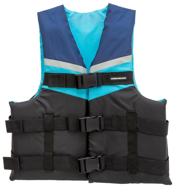 AIRHEAD VIBE 3-BUCKLE LIFE VEST - S - AIRHEAD