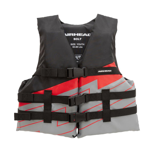 AIRHEAD BOLT 4-BUCKLE LIFE VEST - Y - AIRHEAD