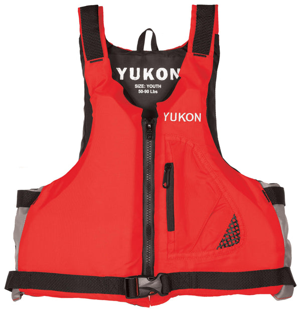 YUKON BASE PADDLE/ANGLER VEST  RED - AIRHEAD