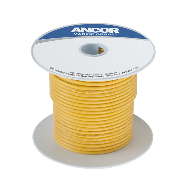 100' #16 YELLOW TINNED COPPER - ANCOR