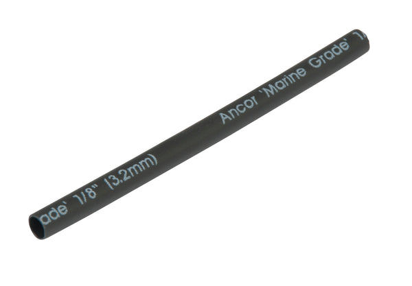 1/8' X 3' BLACK HEAT SHRINK - ANCOR