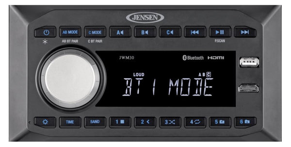 AM/FM/USB/DUAL BLUETOOTH/FRONT HDMI - ASA