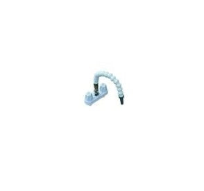 4' EMPIRE RV QUICK DISCONNECT WHITE - AMER BRASS