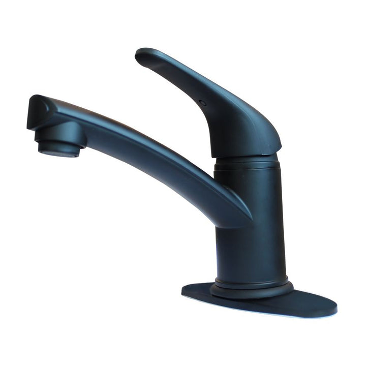 SINGLE LEVER BATHROOM FAUCET  EXTEN - AMER BRASS