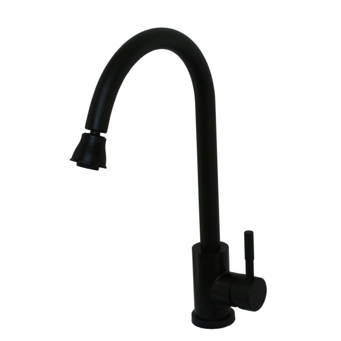 RV KITCHEN FAUCET  METAL SINGLE LEV - AMER BRASS