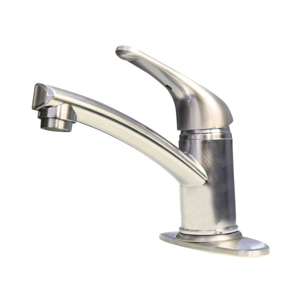 SINGLE LEVER BATHROOM FAUCET  EXTEN - AMER BRASS