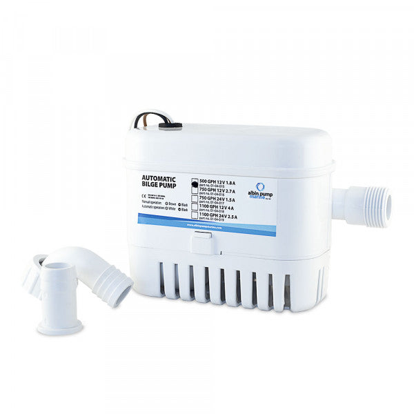 AUTOMATIC BILGE PUMP 500 GPH 12V - ALBIN