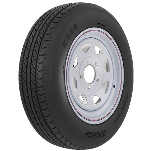 ST205/75R15 C/5H SPK WH W/STR - AMERICANA