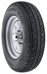 W/T 5L ST205/75D15-C SPK WHT - AMERICANA