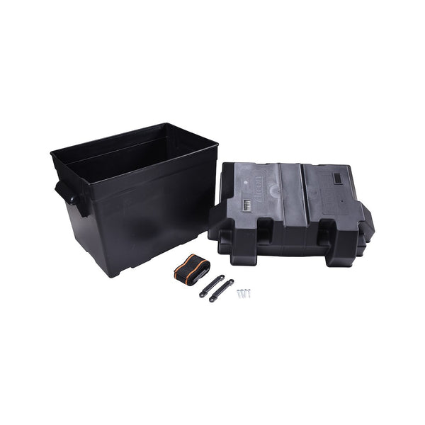 BATTERY BOX GRP 24 BLACK - ARCON