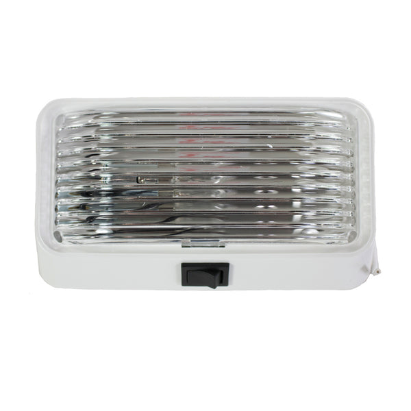 PORCH LIGHT WHT-CLR-SW CD/1 - ARCON