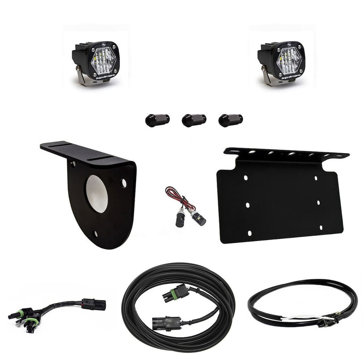 WITH 2 S1  WIDE CORNERING LED LIGHT - BAJA DESIGN