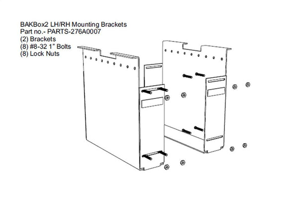 BAKBOX2 LARGE END PLATES - BAK IND