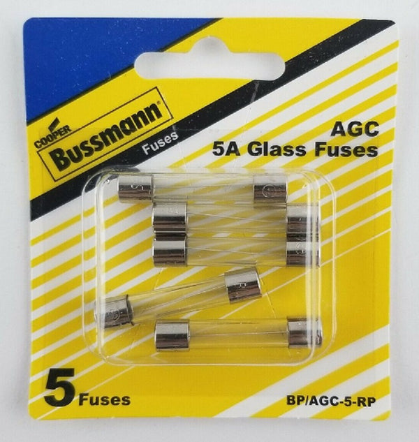 5PK BP/AGC5 FUSES - BUSSMANN