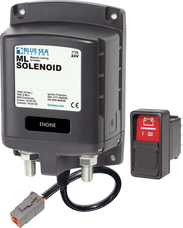 SOLENOID ML 24V DTM - BLUE SEA