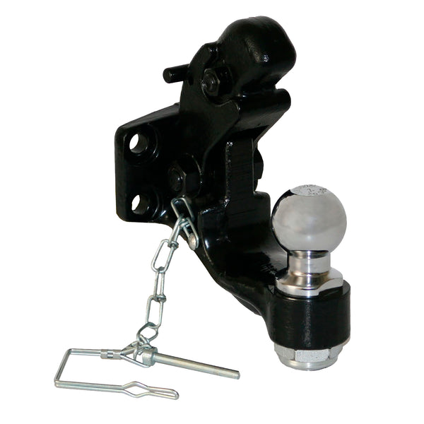 COMBO HITCH 8TON 2'CHROME BALL - BUYERS PROD