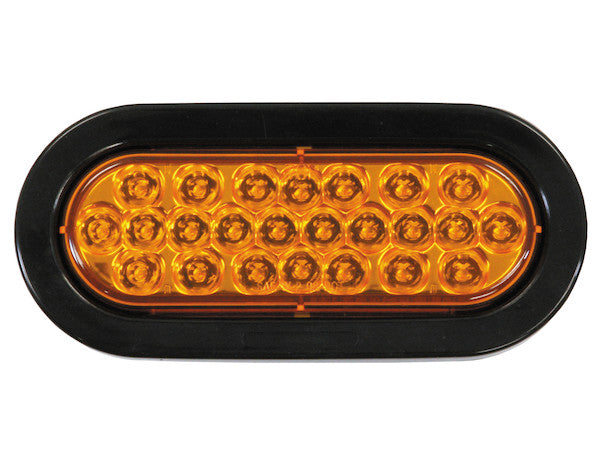 LIGHT STROBE 6.5IN OVAL  AMBER LED - BUYERS PROD