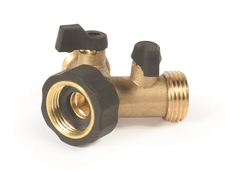 BRASS Y SHUT OFF VALVE - CAMCO