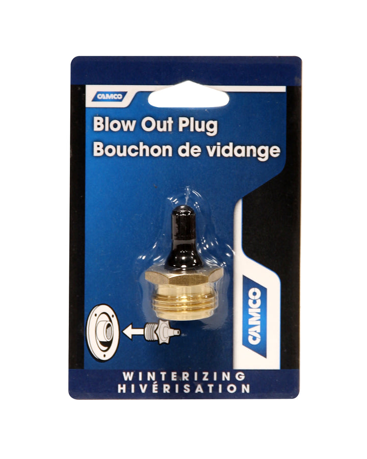 BLOW OUT PLUG - BRASS - CAMCO