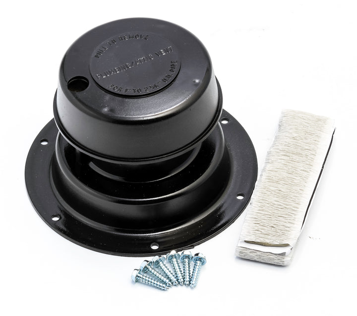 PLUMBING VENT KIT  BLACK - CAMCO