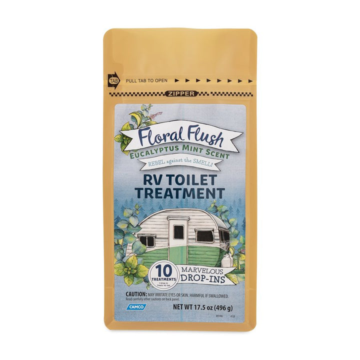 FLORAL FLUSH  EUCALYPTUS MINT DROP- - CAMCO