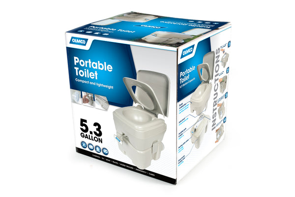 PORTABLE TOILET  5.3 GAL. - CAMCO