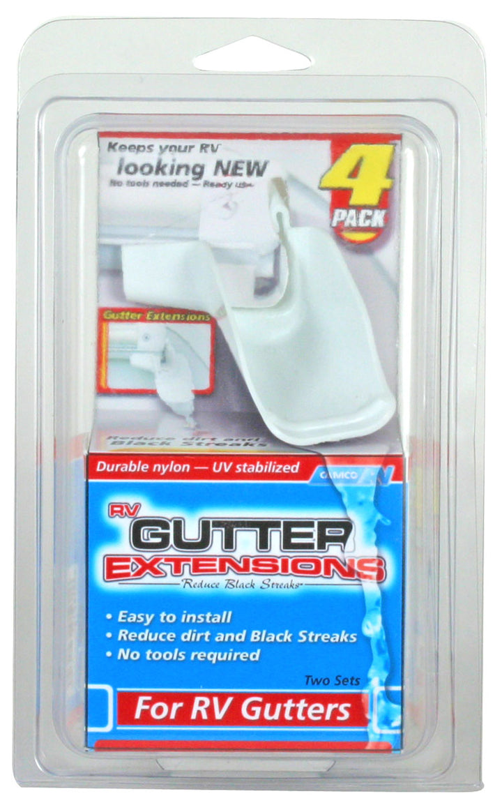 GUTTER EXTENSIONS 4 PACK - CAMCO