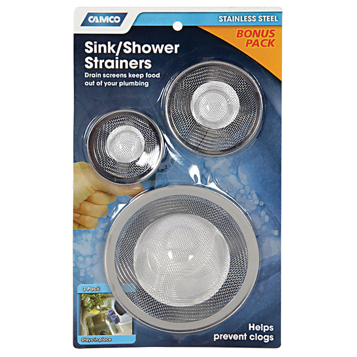 SINK SHOWER STRAINERS - CAMCO