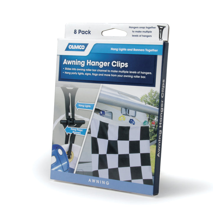 8PK AWNING HANGER W/CLIP - CAMCO