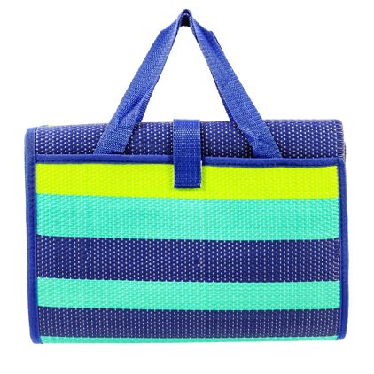 HANDY MAT W/STRAP BLUE/TU - CAMCO