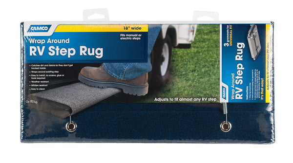 STEP RUG  REGULAR  BLUE - CAMCO