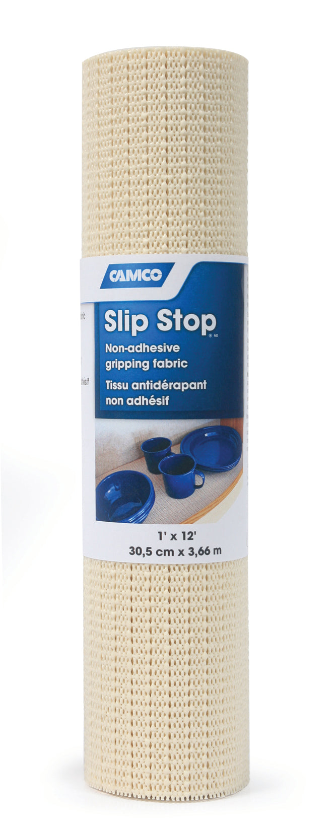 SLIP-STOP CREAM 1'X12'ROL - CAMCO