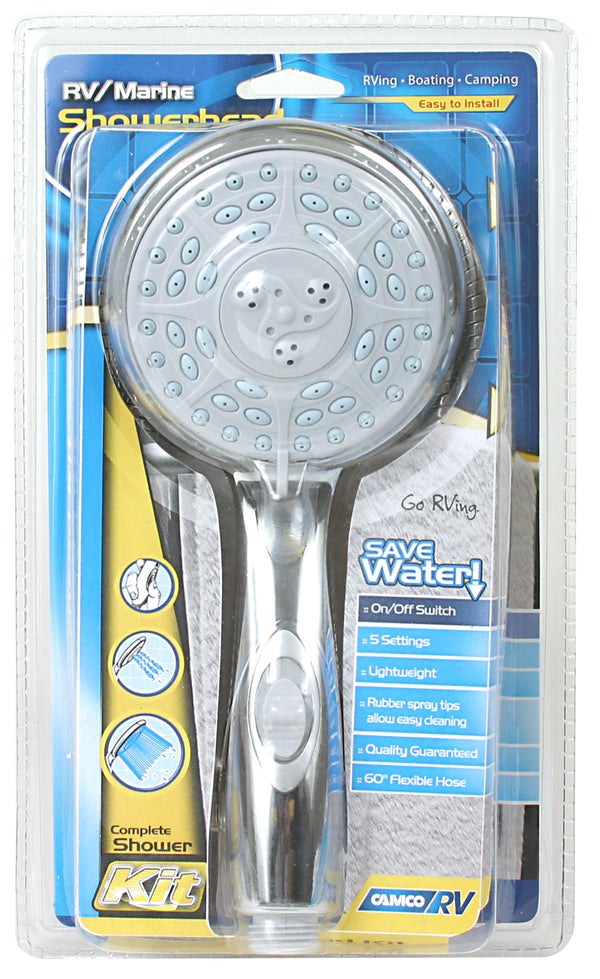 SHOWER HEAD KIT  CHROME - CAMCO