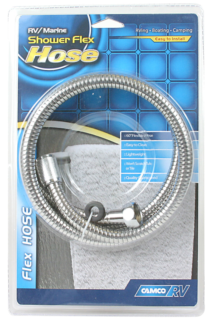 SHOWER HOSE  CHROME  60' - CAMCO