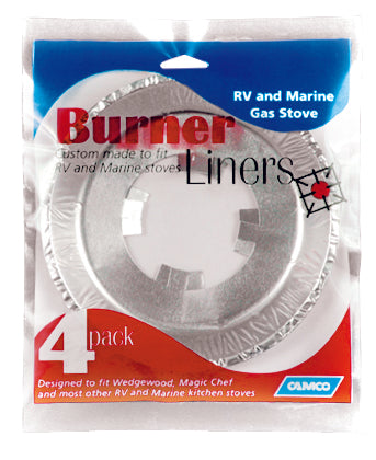 STOVE BURNER LINERS 4 PAC - CAMCO