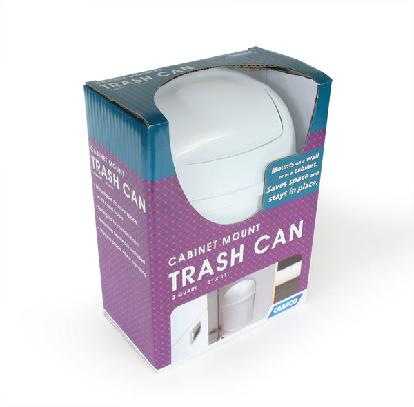 WALL MOUNT TRASH CAN - CAMCO