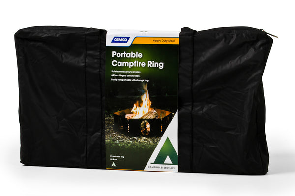 PORTABLE CAMPFIRE RING W/ - CAMCO