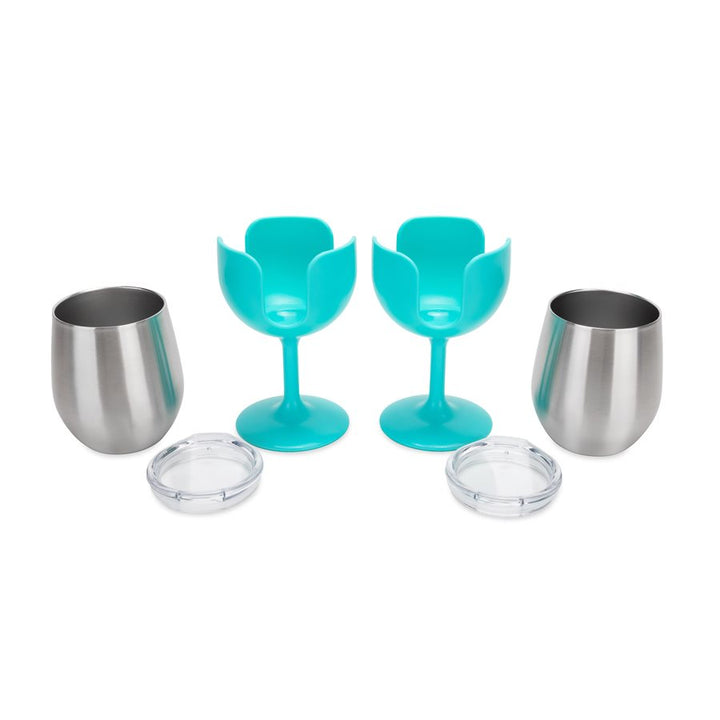 LIBATC  WINE TUMBLER 2-PACK  8OZ. - CAMCO