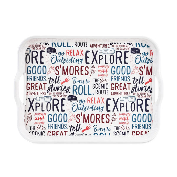 LIBATC - MELAMINE TRAY  GRAFFITI DE - CAMCO