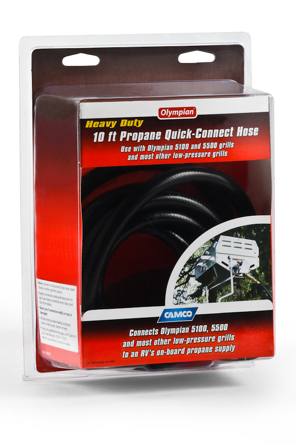 10' PROPANE QIK CON HOSE - CAMCO