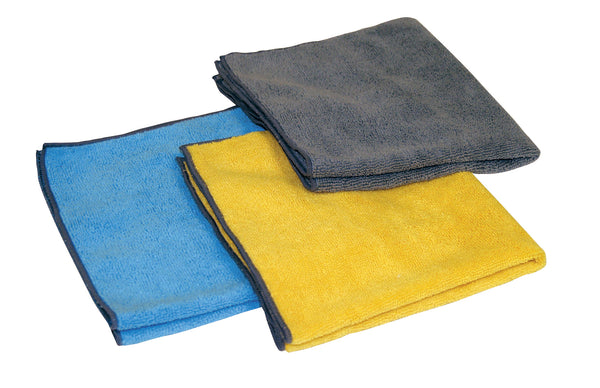 3 PK MICROFIBER TOWEL 16X - CARRAND