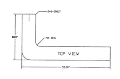 CUMMINS TAILPIPE - CUMMINS NW