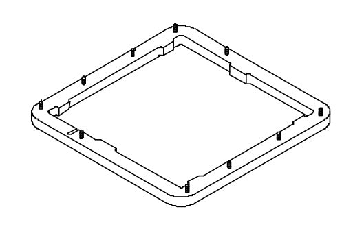 GASKET KIT 14 X 14 - COLEMAN RVP